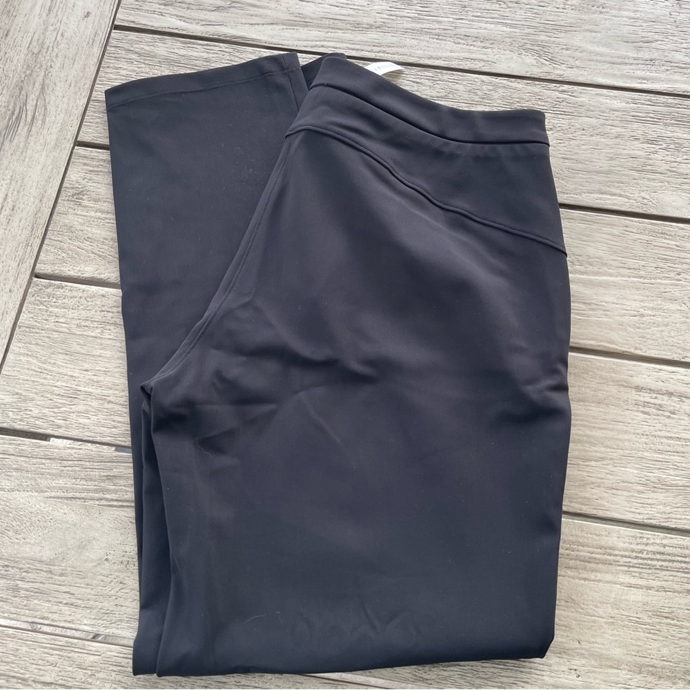 Lululemon Athletica Women’s Black Zip Straight Leg Pant Size 10